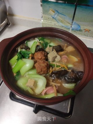 什锦砂锅的做法步骤：4