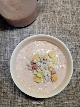 草莓酸奶早餐麦的做法步骤：4