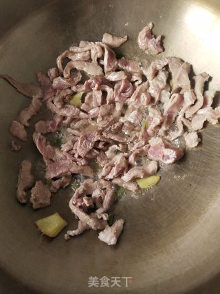 榨菜肉丝汤的做法步骤：4