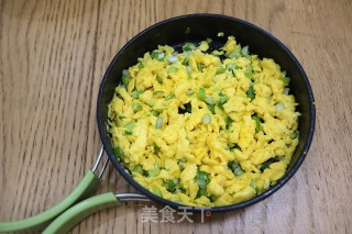鸡蛋香菇油菜饺子的做法步骤：3