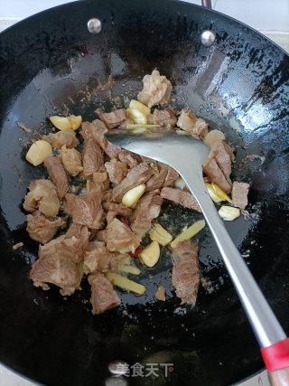 驴肉粉丝煲的做法步骤：5