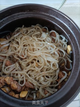 驴肉粉丝煲的做法步骤：9
