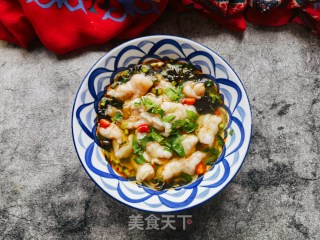 捶虾肉片汤的做法步骤：17