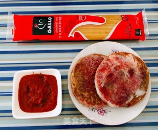 黑椒牛肉意面的做法步骤：1