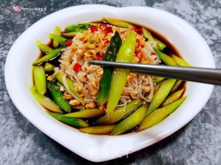 芦笋凉拌金针菇的做法步骤：14