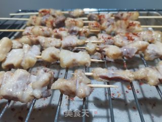 烤五花肉串的做法步骤：9