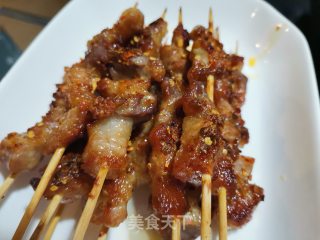 烤五花肉串的做法步骤：11