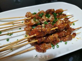 烤五花肉串的做法步骤：13