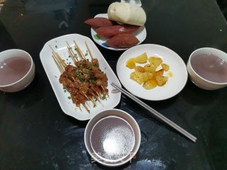烤五花肉串的做法步骤：16