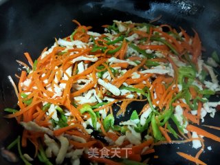 鱼香鸡丝的做法步骤：12