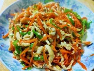 鱼香鸡丝的做法步骤：16