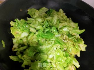 清炒圆白菜的做法步骤：8