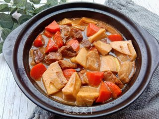 春笋胡萝卜烧肉的做法步骤：11