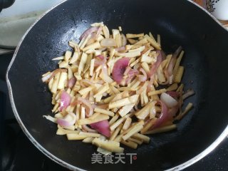 春笋里脊的做法步骤：6
