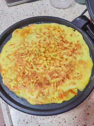 西瓜皮鸡蛋饼的做法步骤：12