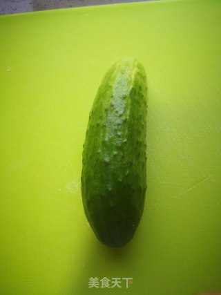 果醋黄瓜腌的做法步骤：1