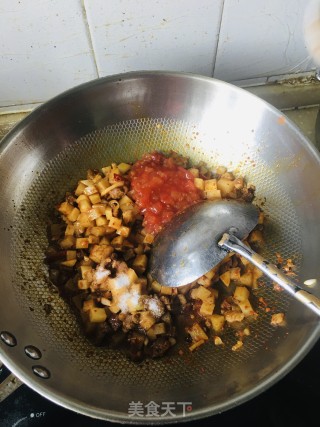 羊肉剁荞面的做法步骤：6