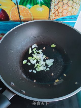 油菜鸡蛋面的做法步骤：6