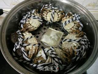蟹酿橙的做法步骤：2