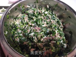 肉末韭菜饺子的做法步骤：2