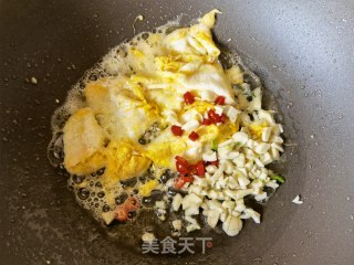 蒜蓉鸡蛋汤米粉的做法步骤：7