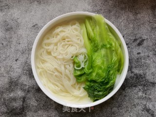 蒜蓉鸡蛋汤米粉的做法步骤：13