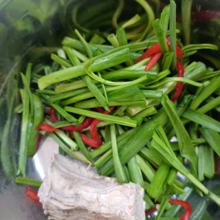 蒜苗拌肉丝的做法步骤：5