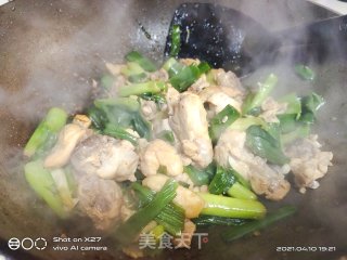 蒜香鸡肉的做法步骤：7