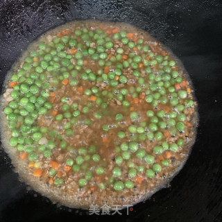 豌豆炒肉末的做法步骤：8