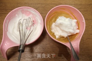 花生酱戚风杯子蛋糕的做法步骤：8