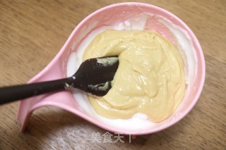 花生酱戚风杯子蛋糕的做法步骤：9