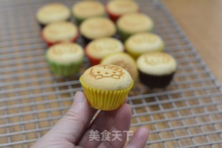 花生酱戚风杯子蛋糕的做法步骤：14