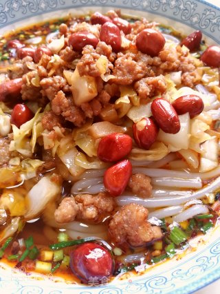肉末酸辣米粉的做法步骤：9