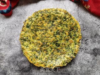 香椿鸡蛋煎饼的做法步骤：14