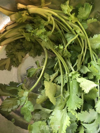 香菜牛肚的做法步骤：2