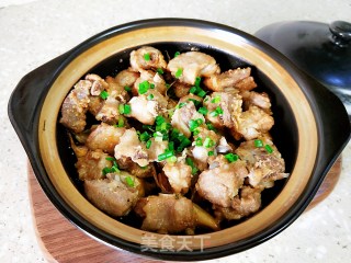 蒜子焗排骨的做法步骤：10