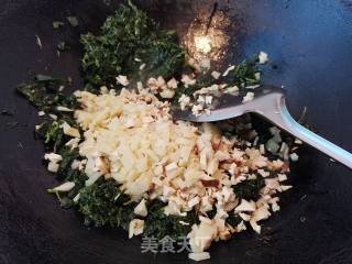 马兰头炒豆干笋的做法步骤：9