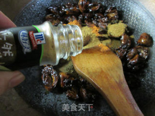 孜然鸡心的做法步骤：9
