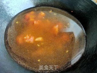 西红柿手擀面的做法步骤：7