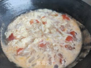 西红柿手擀面的做法步骤：19