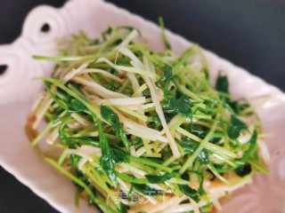 黑豆苗拌金针菇的做法步骤：15