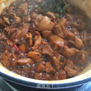 豆豉炖鸡块的做法步骤：9