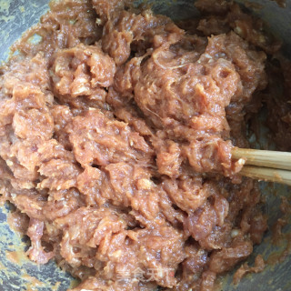 烟笋鲜肉包的做法步骤：7