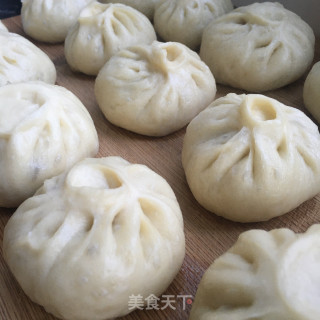 烟笋鲜肉包的做法步骤：15