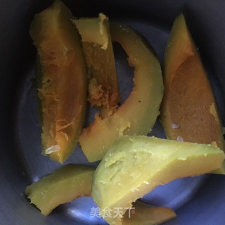 香蕉南瓜糊的做法步骤：3