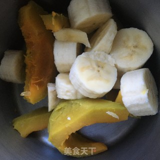 香蕉南瓜糊的做法步骤：4