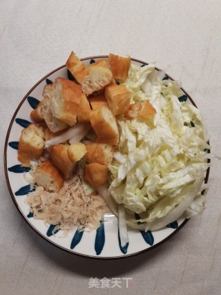 虾皮挂面油条汤的做法步骤：1