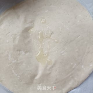 烤手抓饼版馅饼的做法步骤：7
