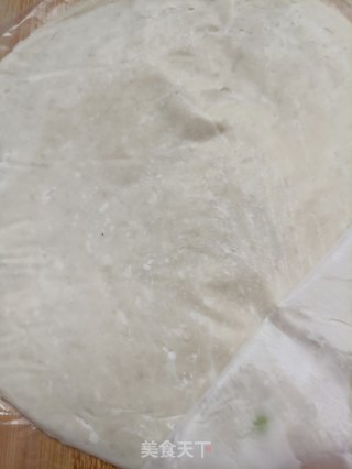 烤手抓饼版馅饼的做法步骤：9