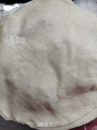 烤手抓饼版馅饼的做法步骤：12